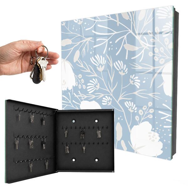 Armoire à clés murale Motifs végétaux