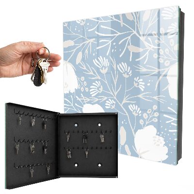 Armoire à clés murale Motifs végétaux
