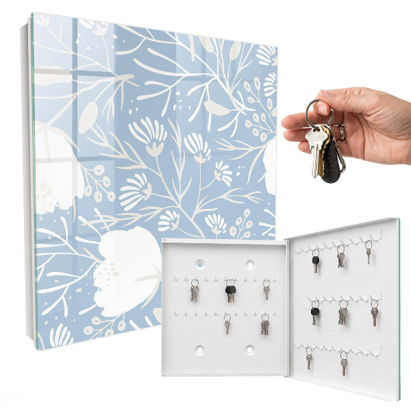 Armoire à clés murale Motifs végétaux
