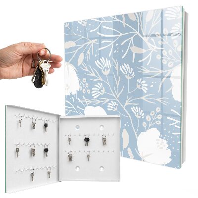 Armoire à clés murale Motifs végétaux
