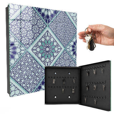 Armoire à clés murale Motif géométrique