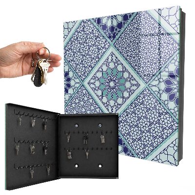 Armoire à clés murale Motif géométrique