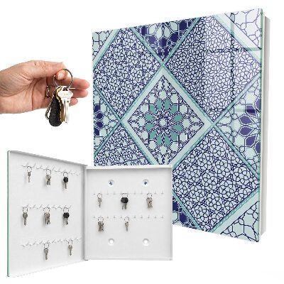 Armoire à clés murale Motif géométrique