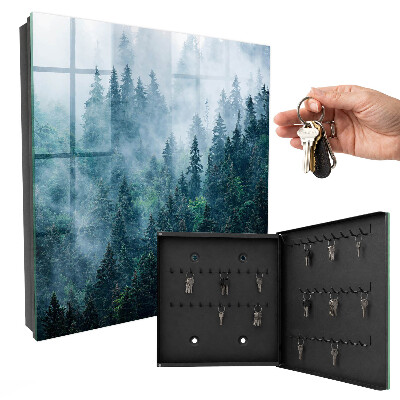 Armoire à clés murale Forêt verte