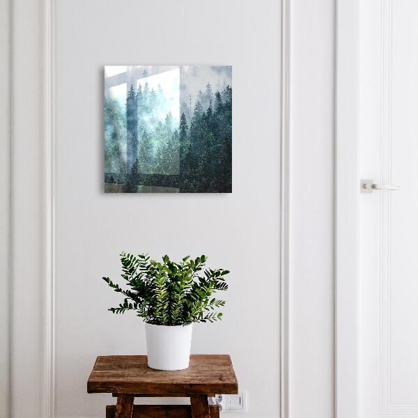 Armoire à clés murale Forêt verte
