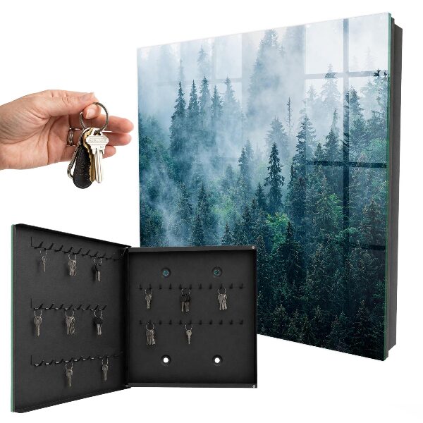 Armoire à clés murale Forêt verte