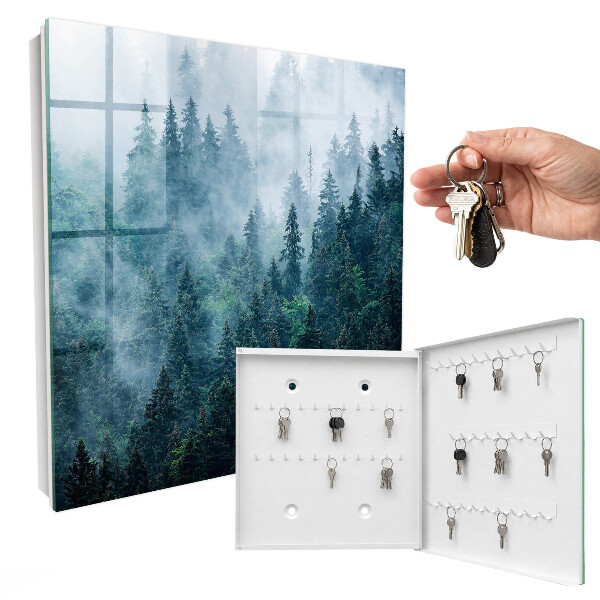 Armoire à clés murale Forêt verte