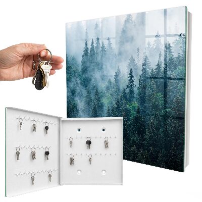 Armoire à clés murale Forêt verte