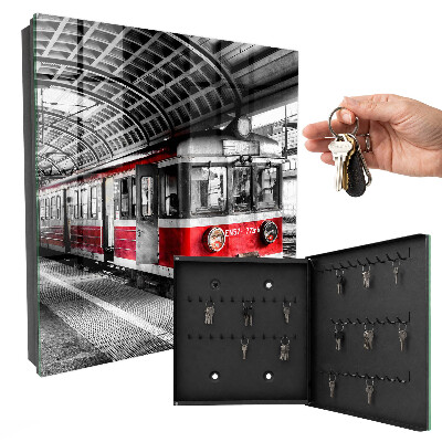 Boîte à clés decorative Symétrie ferroviaire
