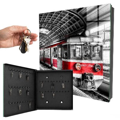 Boîte à clés decorative Symétrie ferroviaire