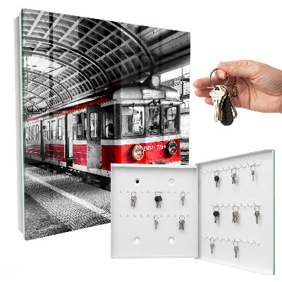 Boîte à clés decorative Symétrie ferroviaire