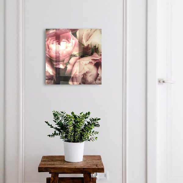 Armoire à clés murale Beauté rose