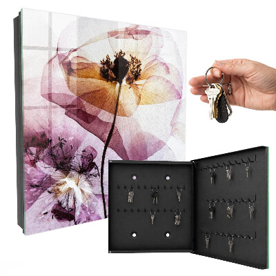 Boîte à clés decorative Élégance florale