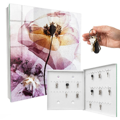 Boîte à clés decorative Élégance florale