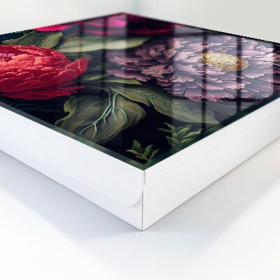 Boîte à clés decorative Fleurs de luxe