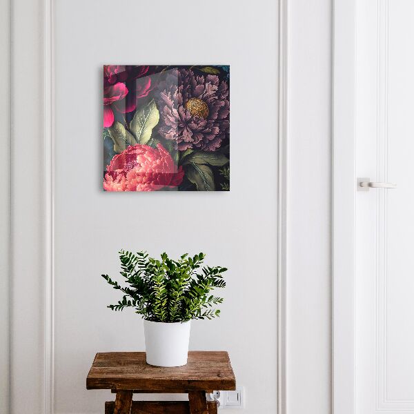 Boîte à clés decorative Fleurs de luxe