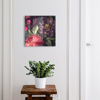 Boîte à clés decorative Fleurs de luxe