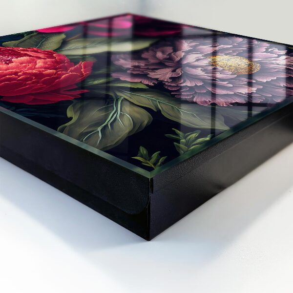 Boîte à clés decorative Fleurs de luxe