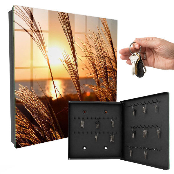 Armoire à clés murale Coucher de soleil