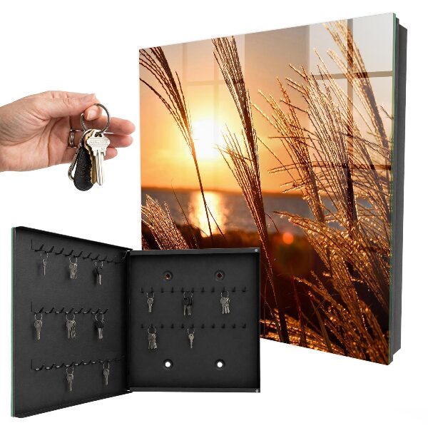 Armoire à clés murale Coucher de soleil