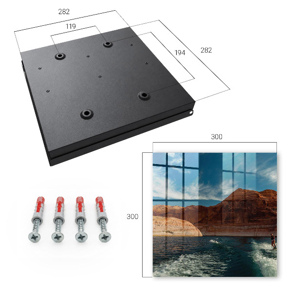 Armoire à clés murale Émotions aquatiques