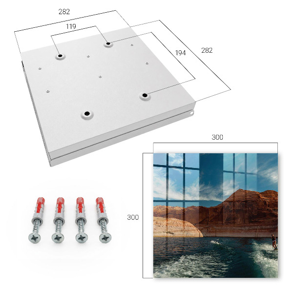 Armoire à clés murale Émotions aquatiques