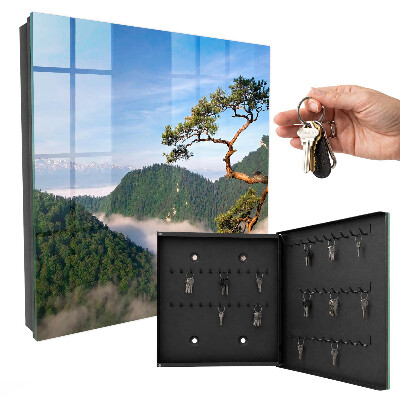 Boîte à clés decorative Paysage de montagne