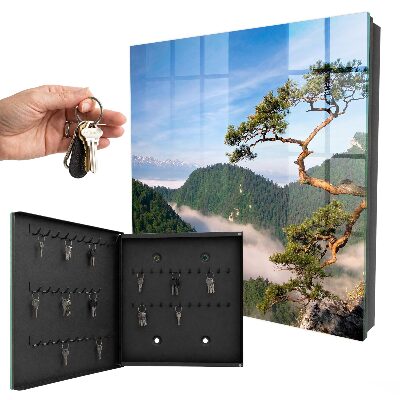 Boîte à clés decorative Paysage de montagne