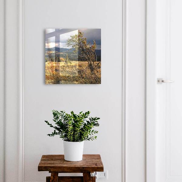 Boîte à clés decorative Paysage d'automne