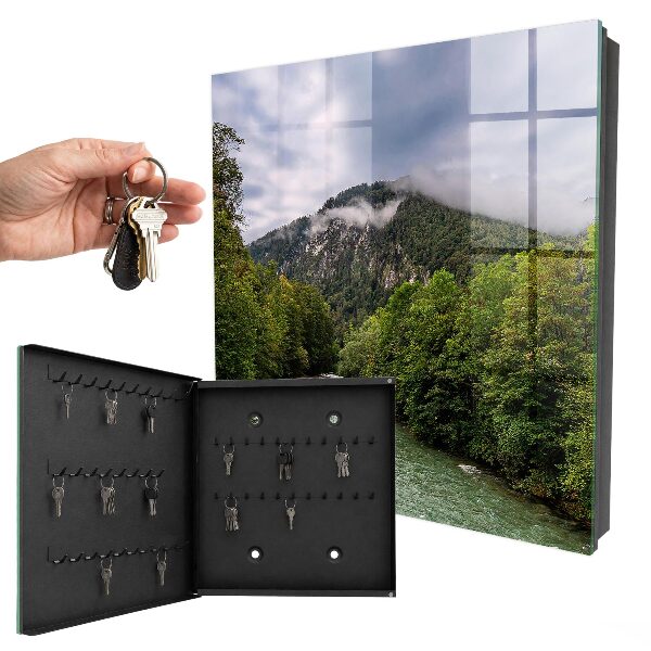 Boîte à clés decorative Paysage de montagne