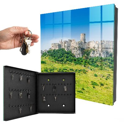 Armoire à clés murale Château de pierre
