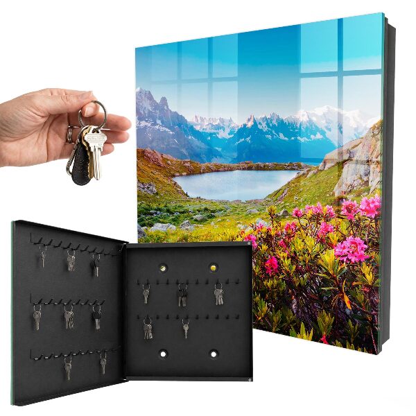Armoire à clés murale Paysage de montagne