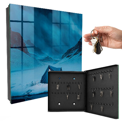 Armoire à clés murale Nuit bleue