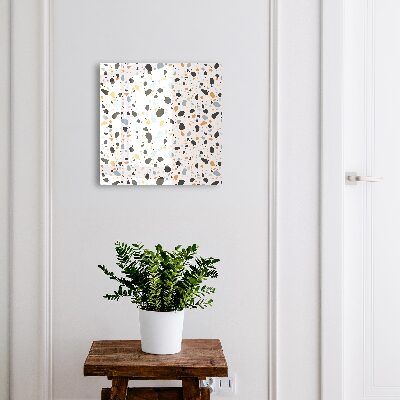Armoire à clés murale Motif terrazzo