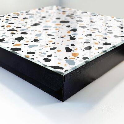 Armoire à clés murale Motif terrazzo