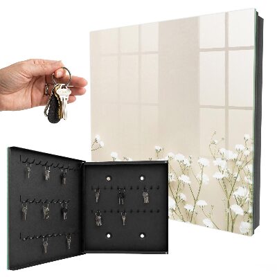 Armoire à clés murale La délicatesse des fleurs