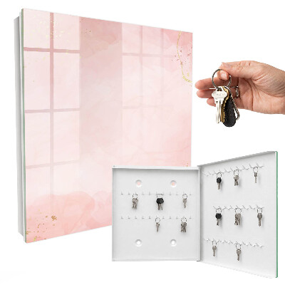Armoire à clés murale Élégance pastel