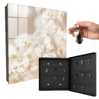 Armoire à clés murale Fleurs éclatantes