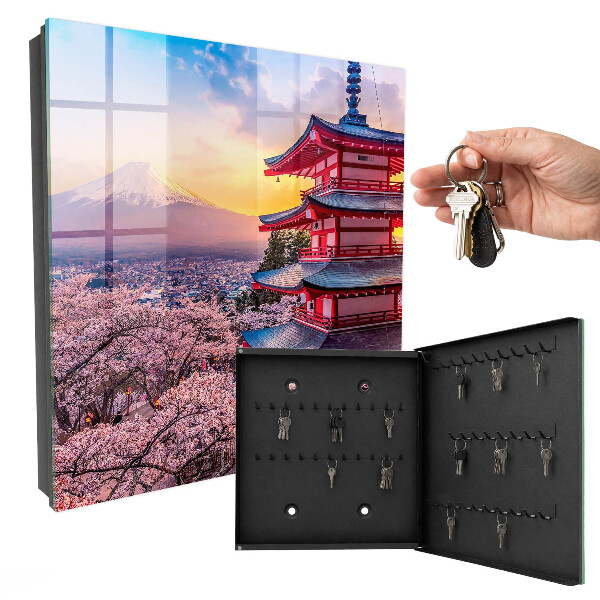 Boîte à clés decorative Harmonie japonaise
