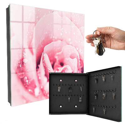 Armoire à clés murale Délice rose