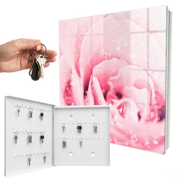 Armoire à clés murale Délice rose