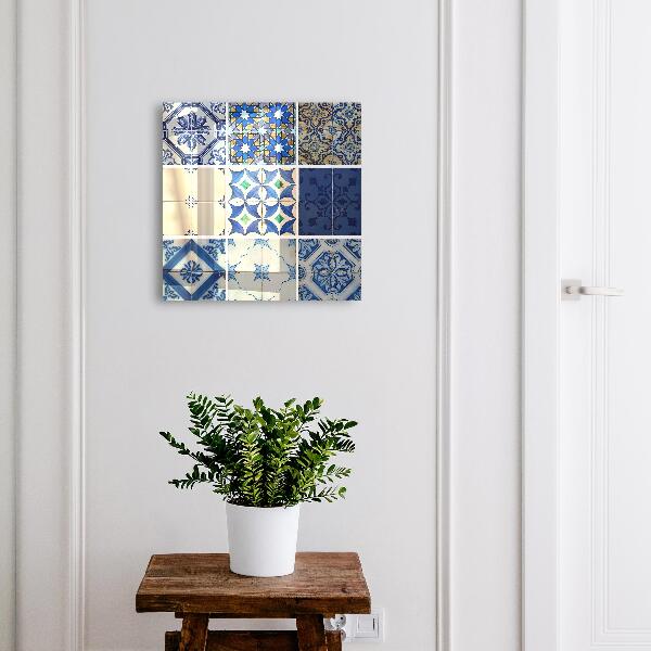 Armoire à clés murale Carreaux d'azulejos