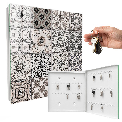 Boîte à clés decorative Carrelage élégant