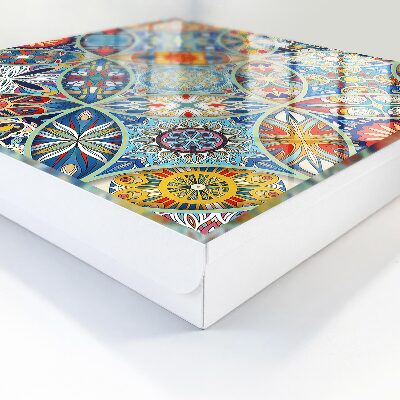 Armoire à clés murale Mosaïque de couleurs
