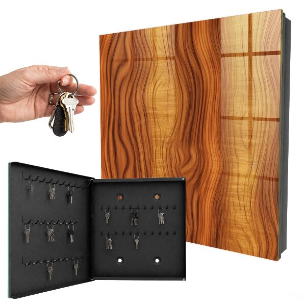 Armoire à clés murale Laine de bois
