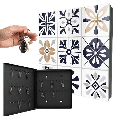 Boîte à clés decorative Motifs géométriques