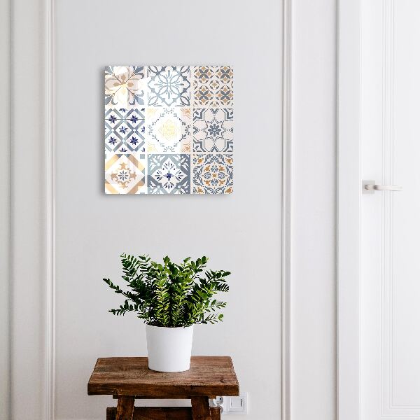 Armoire à clés murale Motifs de carreaux