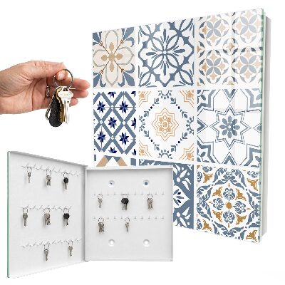 Armoire à clés murale Motifs de carreaux