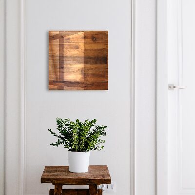 Armoire à clés murale Planches de bois