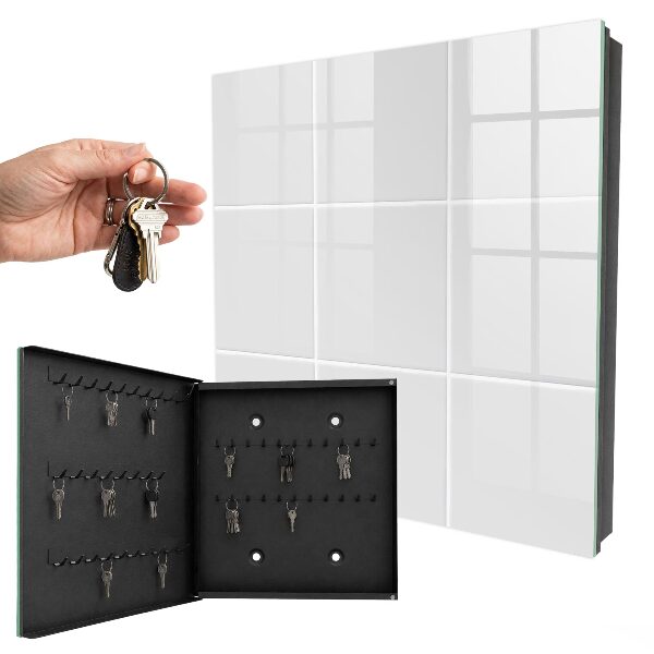 Armoire à clés murale Carreaux clairs